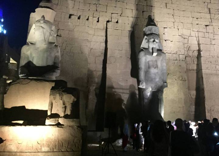 Egipto presenta una gran estatua de Ramsés II recién restaurada Egipto presenta una gran estatua de Ramsés II recién restaurada