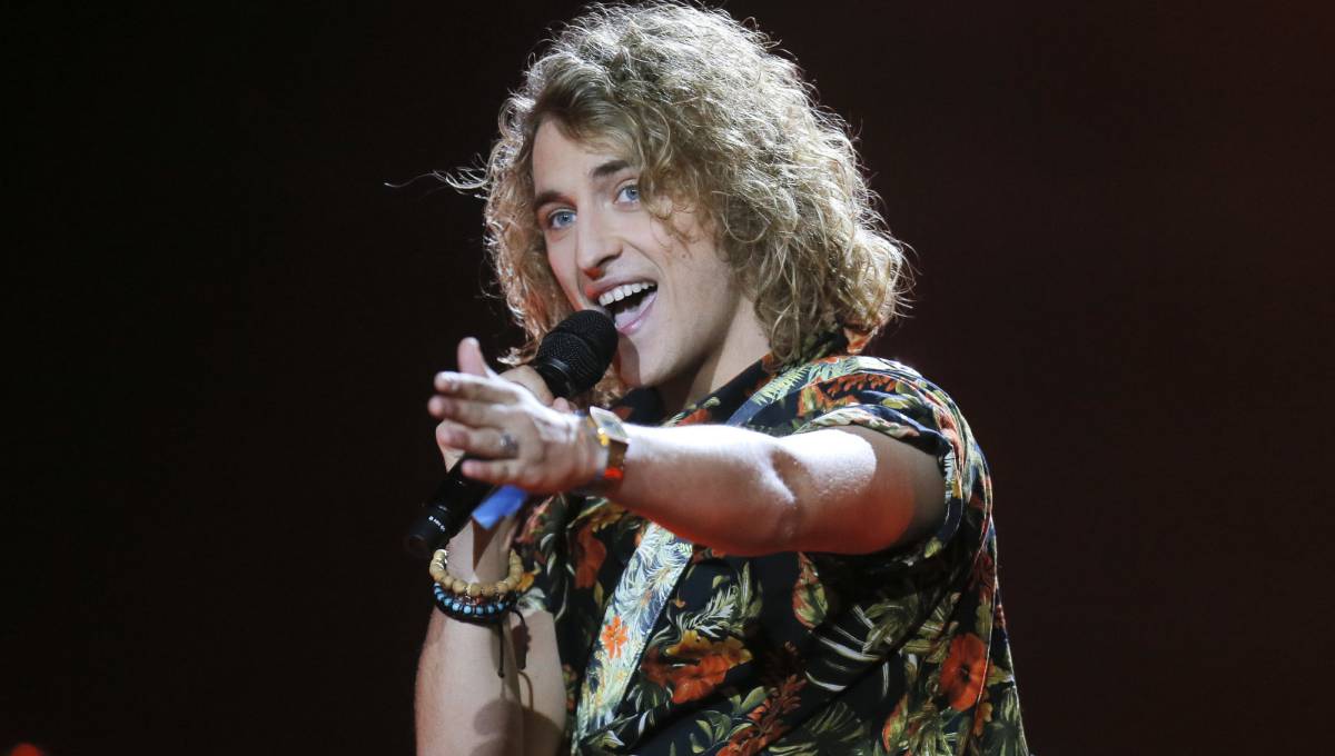 Manel Navarro, representante de España en Eurovisión.
