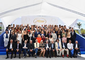 Las estrellas celebran el 70º cumpleaños de Cannes Las estrellas celebran el 70º cumpleaños de Cannes