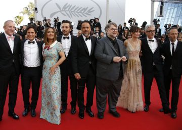 El ‘dream team’ de México desfila en la alfombra roja de Cannes