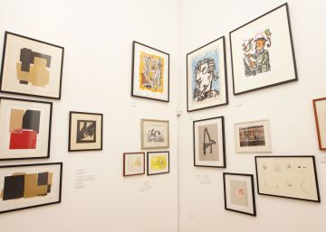 Miró y Tàpies con un toque de poesía Miró y Tàpies con un toque de poesía