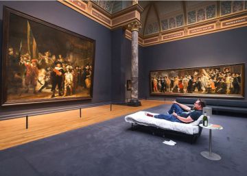 El hombre que durmió con ‘La ronda nocturna’ de Rembrandt
