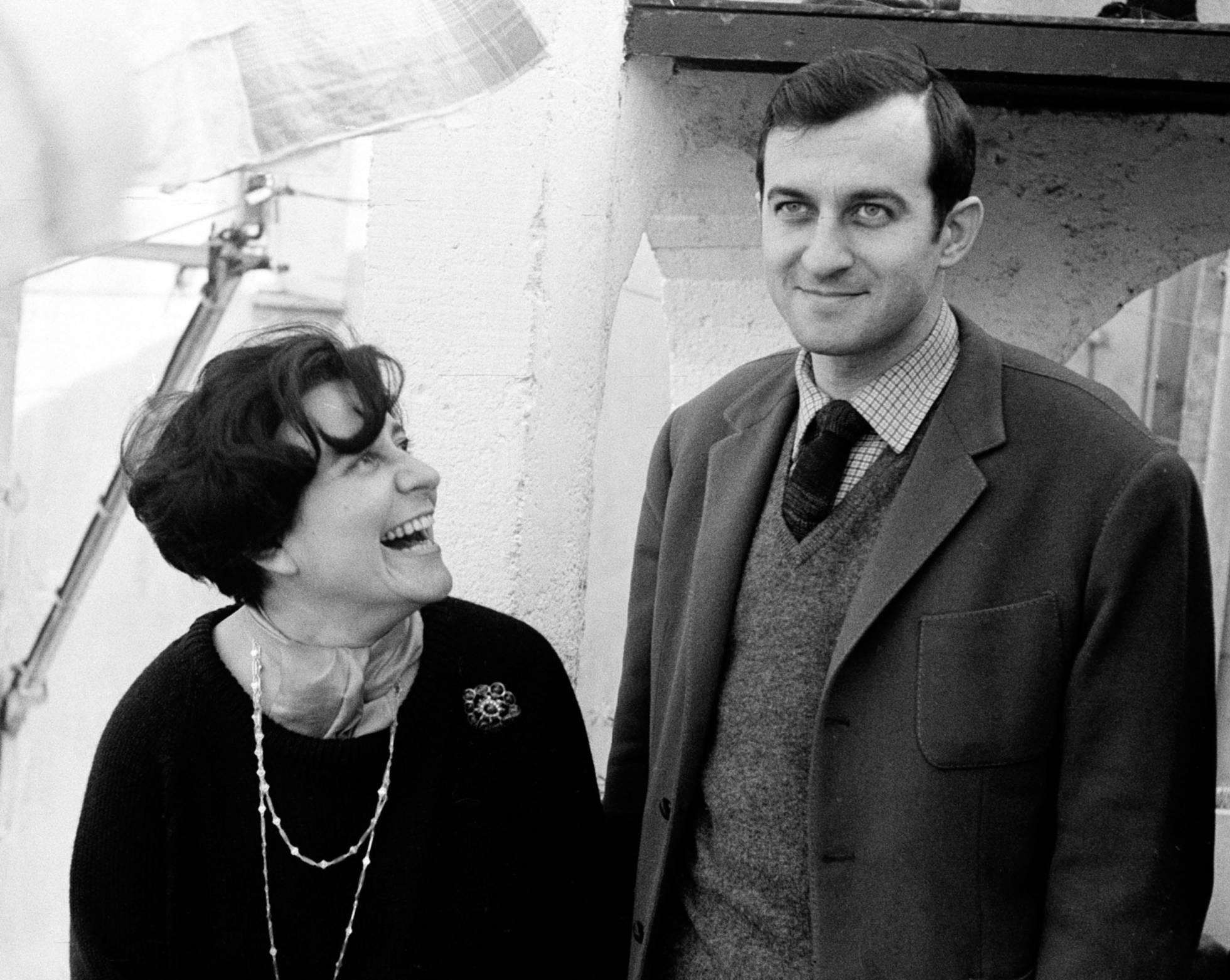 Monique Lange y Juan Goytisolo en 1964.