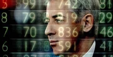 El millonario Bill Ackman en un fotograma de la cinta.