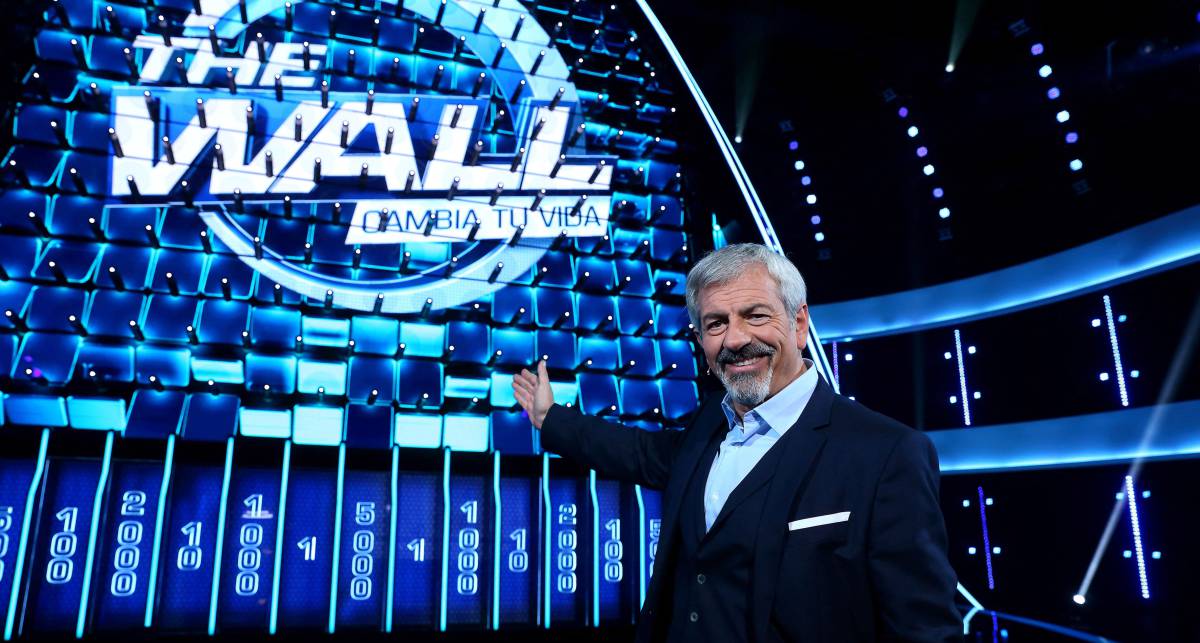 Carlos Sobera, presentador de 'The Wall'.