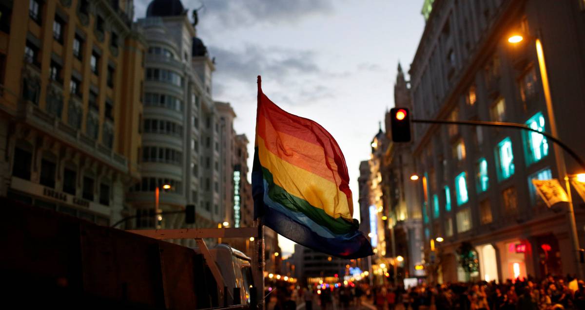 Uno de los actos con motivo del World Pride en Madrid.