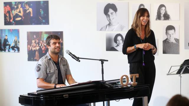Manu Guix y Noemí Galera en el programa 'OT: el reencuentro'.