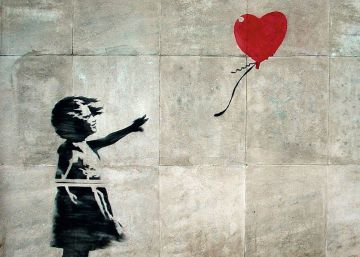 Un grafiti de Banksy es la obra de arte preferida por los británicos Un grafiti de Banksy es la obra de arte preferida por los británicos