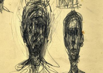 Descubiertos unos dibujos de Giacometti en una tienda de antigüedades en Londres