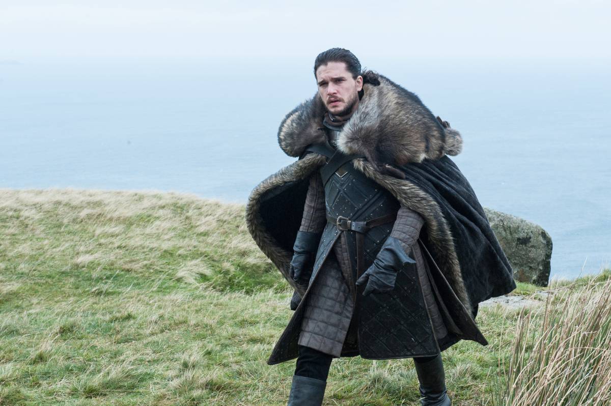 Kit Harington como Jon Nieve en la séptima temporada de 'Juego de tronos'.