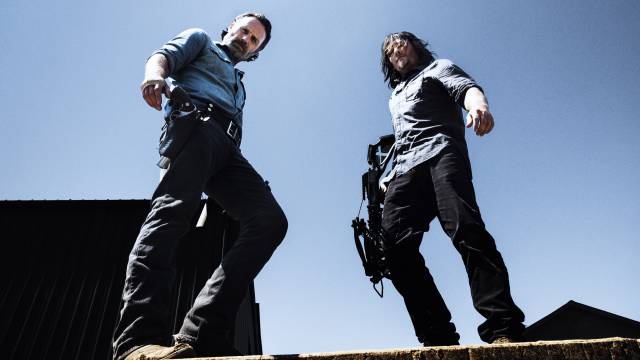 Una escena de la octava temporada de 'The Walking Dead'.