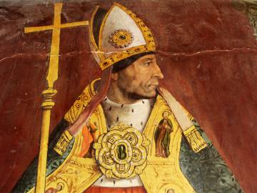 Óleo del cardenal Cisneros, de Borgoña.