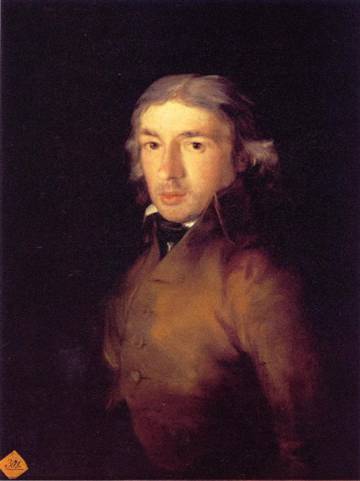 Moratín retratado por su amigo Goya en 1799.