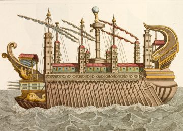Itália busca o barco das orgias de Calígula
