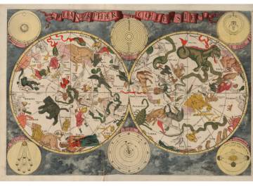Planisferio celeste (1688) de Frederick de Wit.