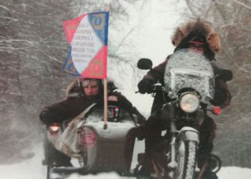 De vuelta de Rusia con Napoleón en sidecar