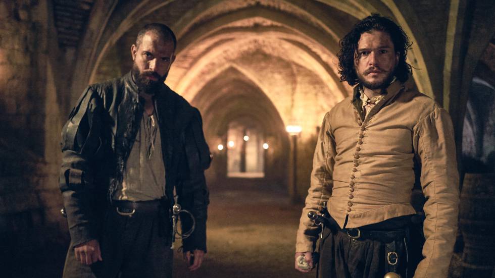 Tom Cullen y Kit Harington en 'Gunpowder'.