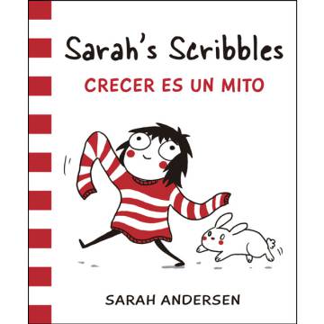 Portada del primer volumen de Sarah's Scribbles en castellano.