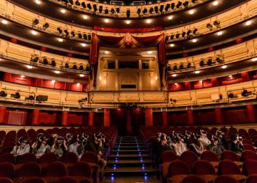 Cuando las Cortes se instalaron en el Teatro Real