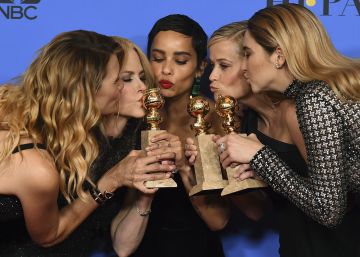 Laura Dern, Nicole Kidman, Zoe Kravitz, Reese Witherspoon y Shailene Woodley, las mujeres protagonistas de 'Big Little Lies'.