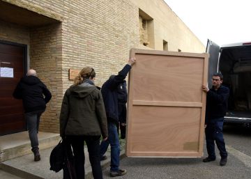 Aragón recoge en el Museo de Lleida el cuadro de ‘La Inmaculada’ de Sijena