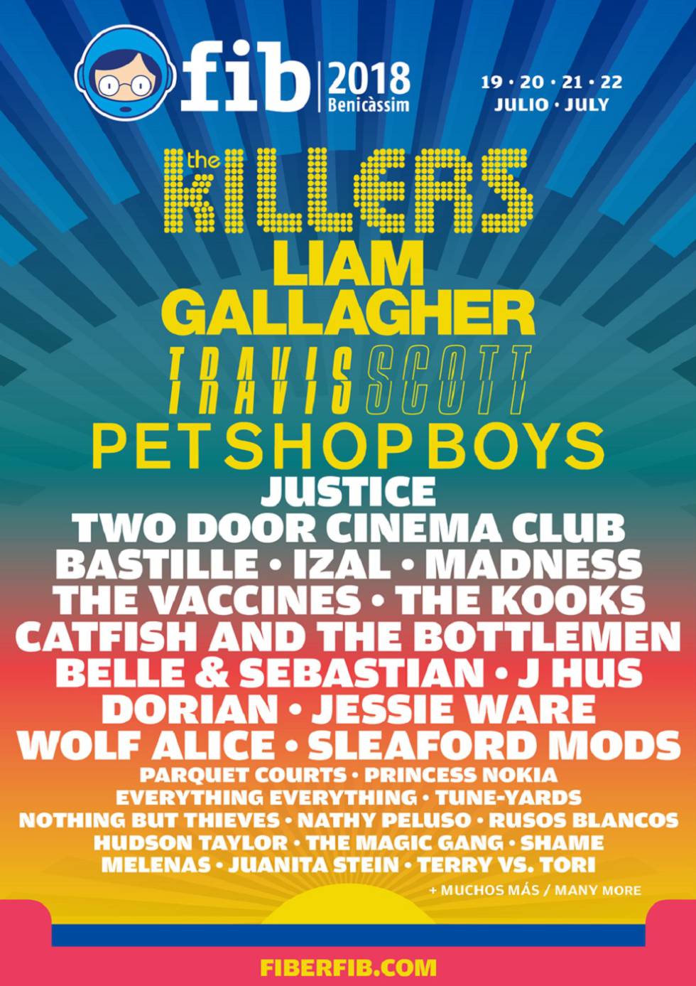 Cartel del FIB 2018