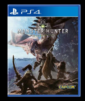 Imagen de la carátula del videojuego 'Monster Hunter World'.