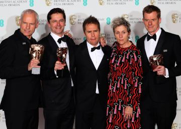 ‘Tres anuncios en las afueras’, gran triunfadora de los premios Bafta con cinco galardones