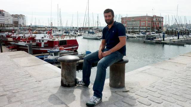 Nacho Carretero, en A Coruña en una imagen de archivo.