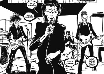 El cómic redime a Nick Cave