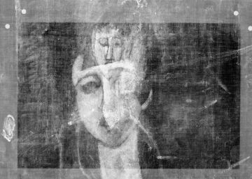 Descubierto un retrato de Modigliani debajo de una de sus obras maestras