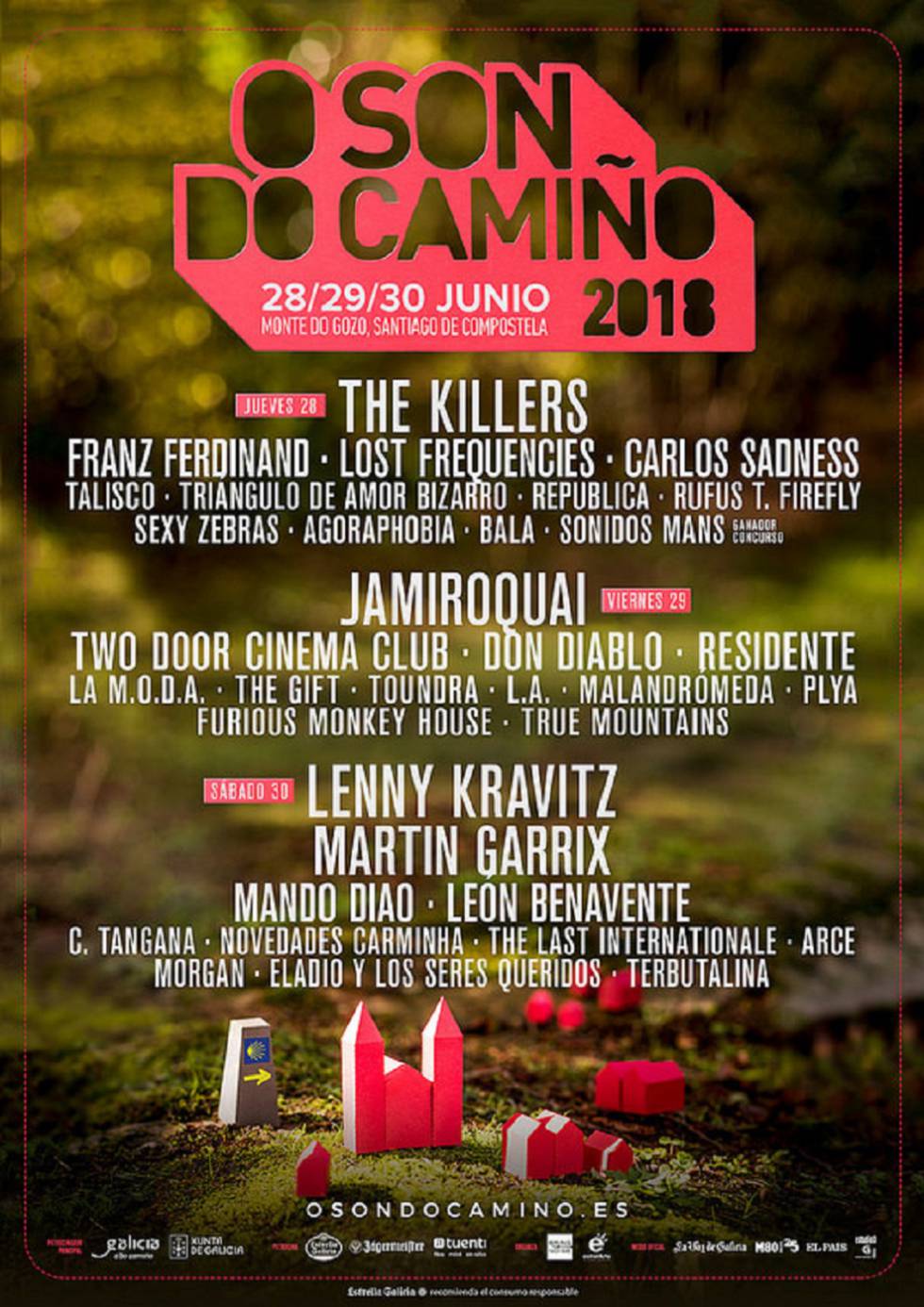El cartel de O Son do Camiño 2018 se cierra con siete nuevos artistas