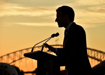 Macron, el presidente como personaje de novela