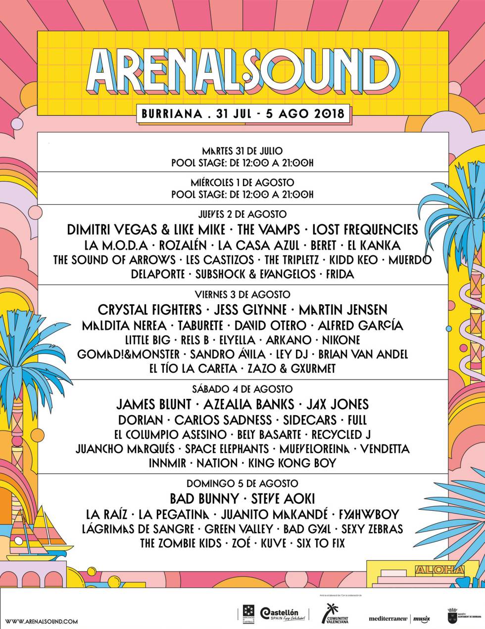 Alfred se suma al Arenal Sound 2018 y OT conquista los festivales
