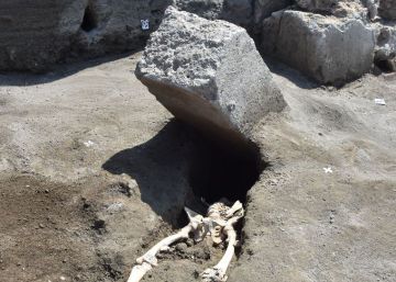 El hombre que no pudo escapar de la destrucción de Pompeya