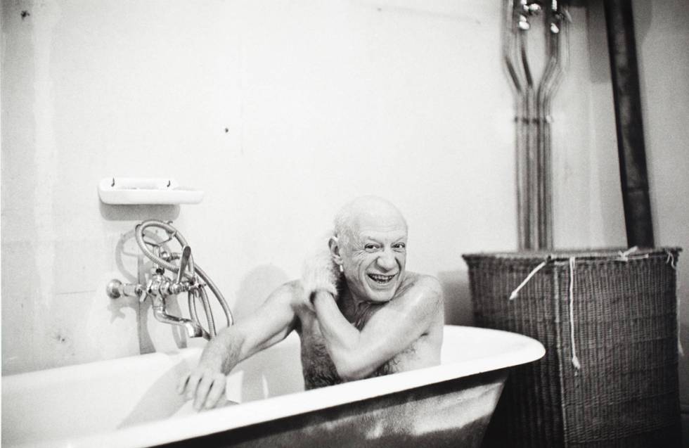 Fotografía que Duncan hizo de Picasso el día de 1956 en que se conocieron.rn
