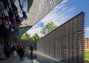 Joven arquitectura mexicana en los jardines de Kensington