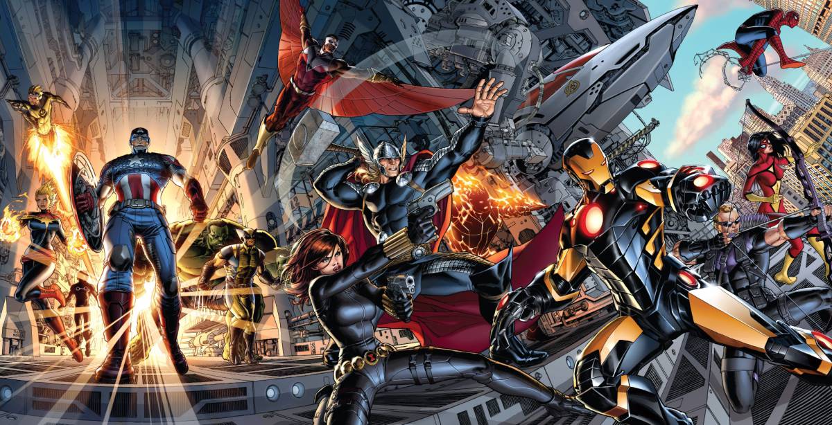 Portada de 'Los Vengadores' de Hickman.