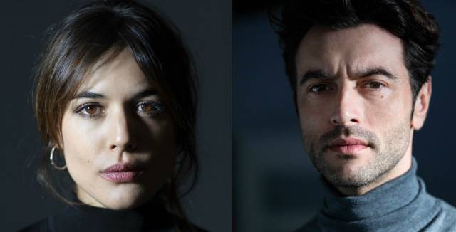 Adriana Ugarte y Javier Rey.