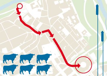 San Fermín 2019: recorrido por las calles de Pamplona