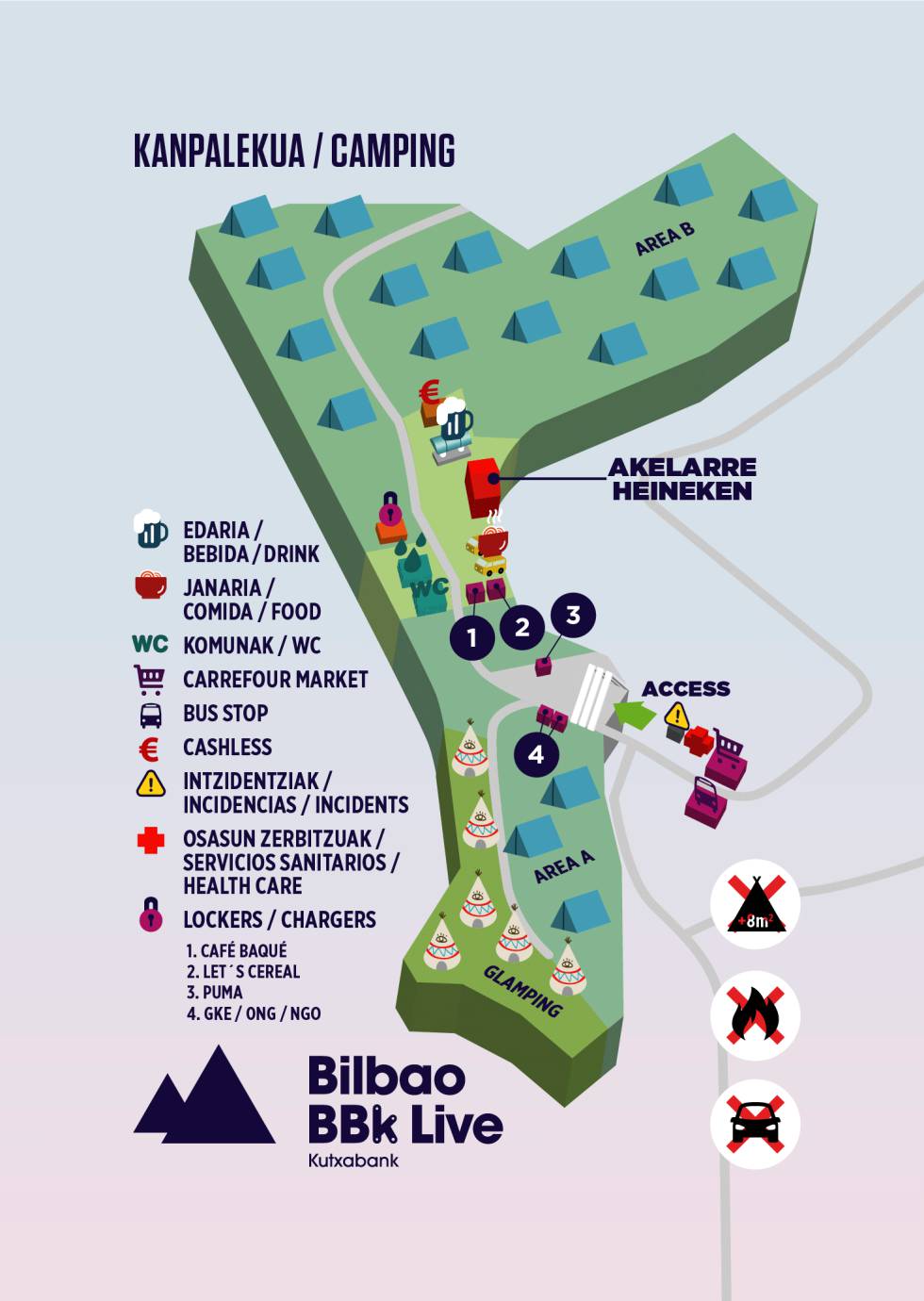 Guía para el Bilbao BBK Live 2018