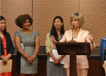 Jane Fonda lleva el otro #MeToo al Congreso de EE UU