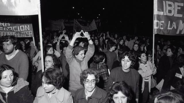El Día de la Mujer de 1978 en Madrid.