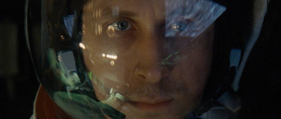 Gosling, en un fotograma de 'First Man'.