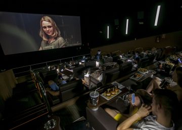 En el cine de lujo, como en casa