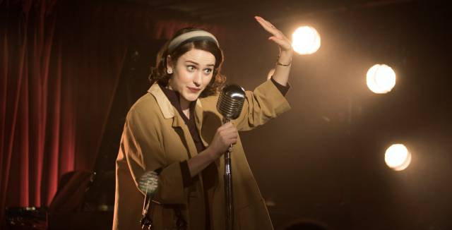 Rachel Brosnahan, protagonista de 'The Marvelous Mrs. Maisel'.