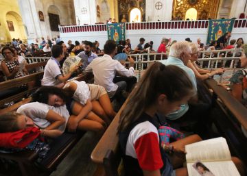 El Misteri d’Elx no sabe de inclemencias