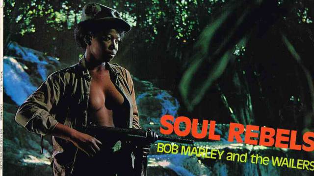 Carátula de 'Soul Rebels', de Bob Marley.