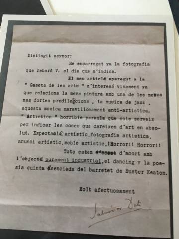 El archivo que desvela cómo Dalí se hizo surrealista