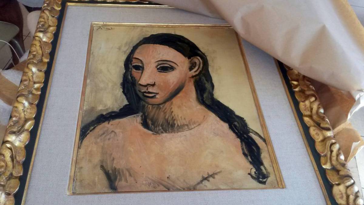 'Cabeza de mujer joven', de Picasso.
